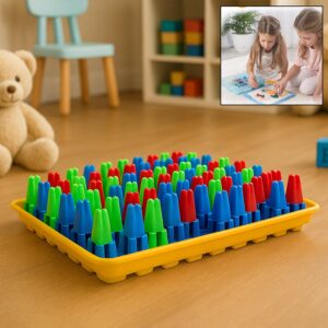 Plastic Color Crush Game Board Educational Puzzle Game for Kids and Adults Gift