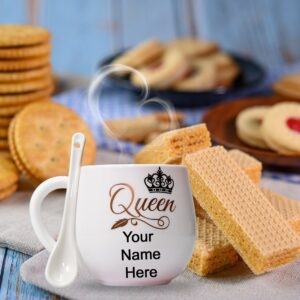 Customize Multi design coffee Mug With Spoon and box packing.