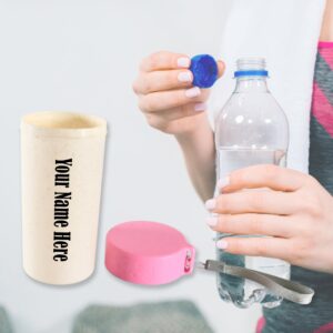 Customize Travel Coffee Cup Wheat Straw Coffee Tea Mug with Lids 300 ML