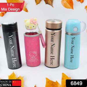 Customize Mix Size and DesignVacuum Bottle  for Hot & Cold Drinks  for Travel (1pc)