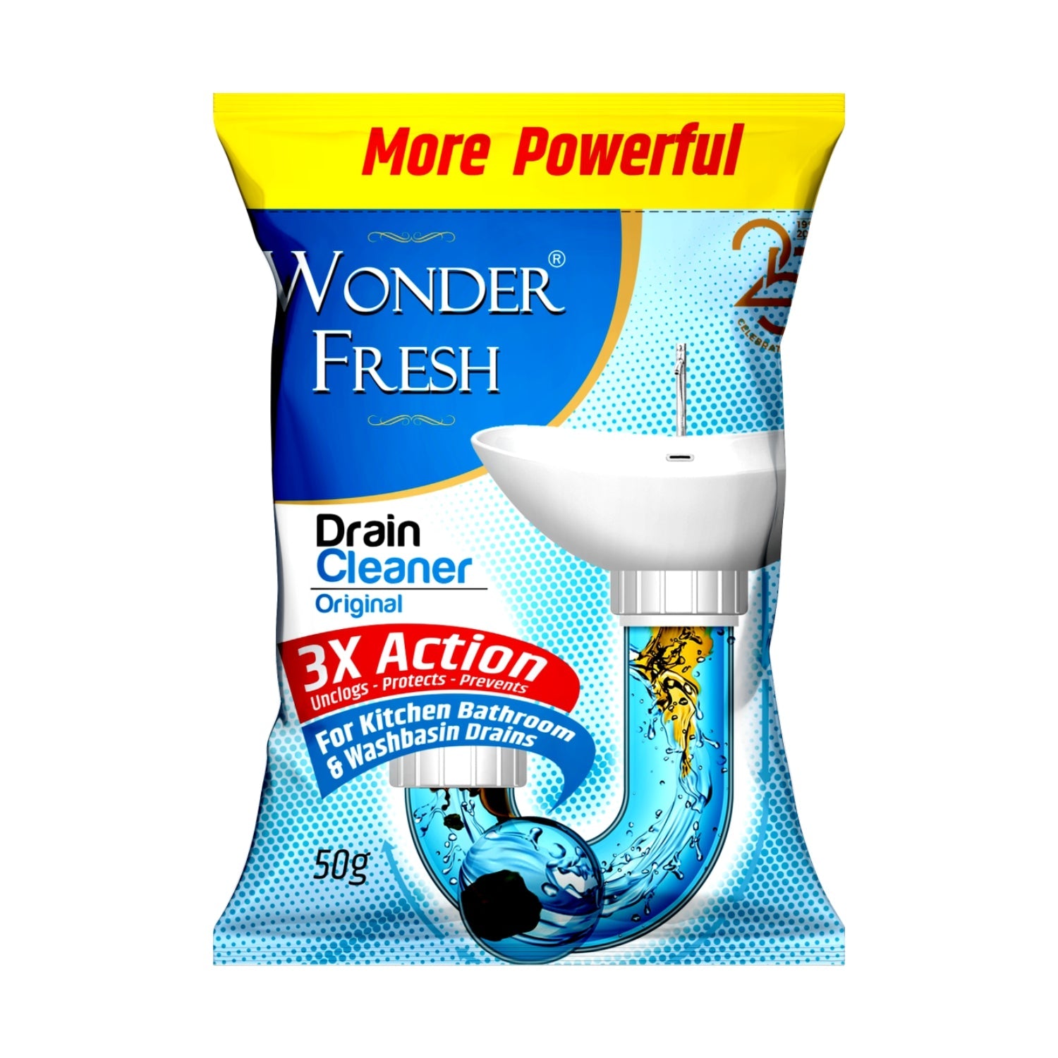 Drain Cleaner powder 50 gram pack