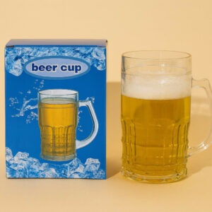 Premium Beer Mug Glass with Handle