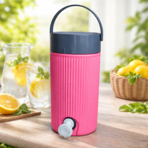 Insulated Water Jug with Tap – BPA Free Leak-Proof Cool Water Dispenser with Handle (3000 Ml)