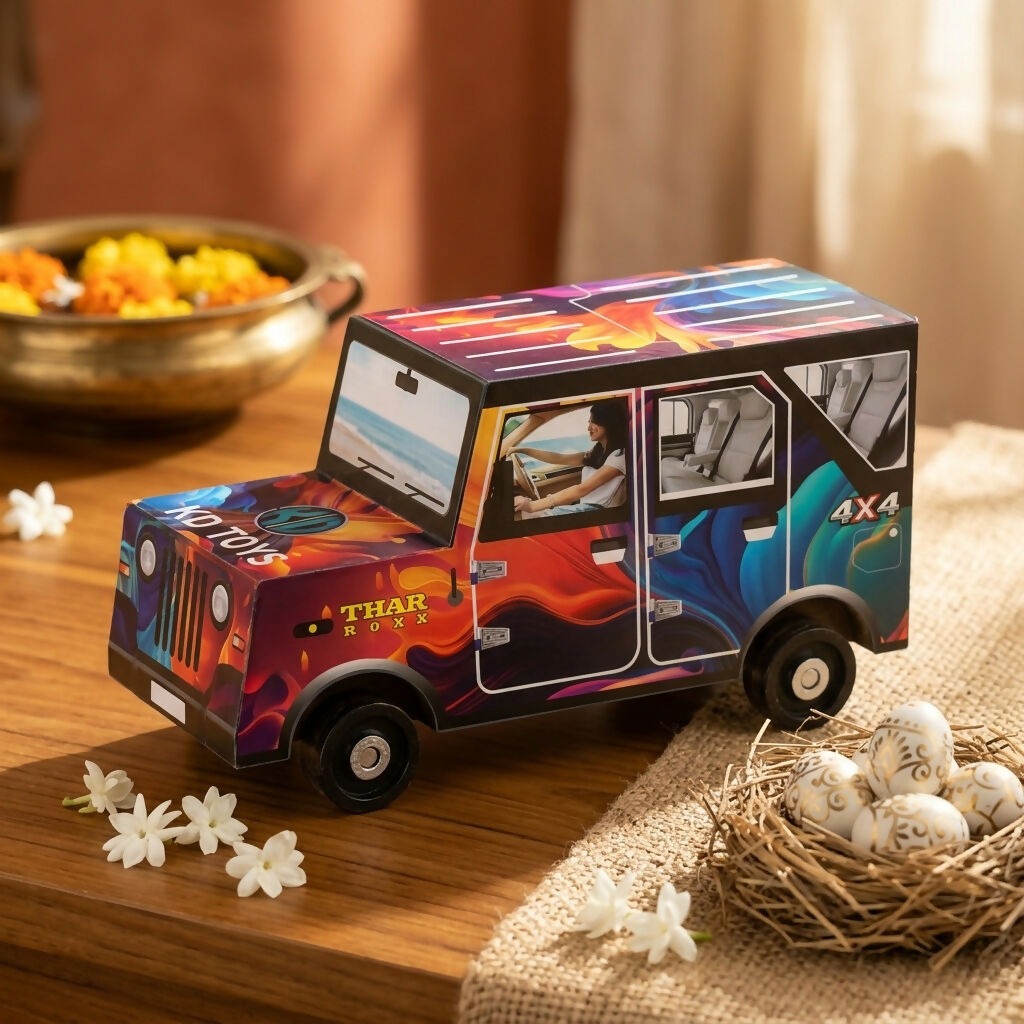 KD TOYS Thar Roxx Portable Bluetooth Speaker with FM & MP3 – Off-Road Design