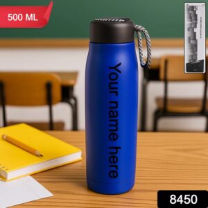 Customize 500ml Leak-Proof Stainless Steel Double Wall Vacuum Insulated Water (1 Pc)
