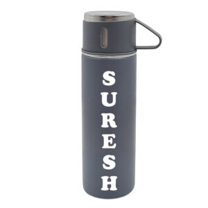 Customize Stainless Steel Vacuum Insulated Water Bottle with Mug (500 ML)