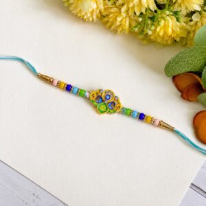 Peacock Design Premium Rakhi (1 Pc)