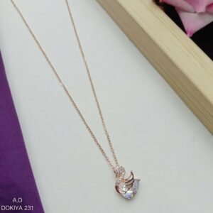 Swan Pendant Chain And Pendal