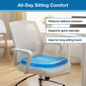 Cushion Seat Flex Pillow, Orthopedic Seat Cushion Pad (Egg Sitter)