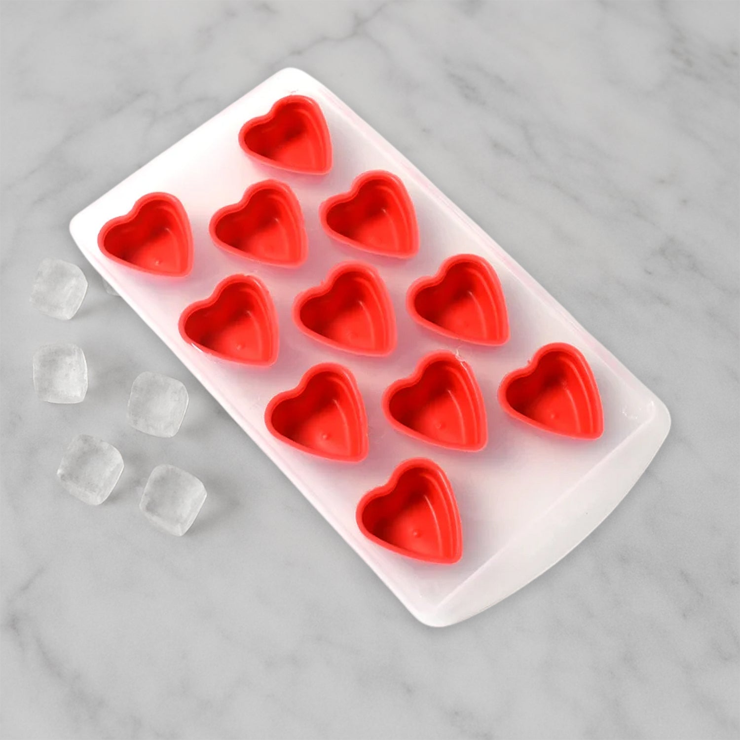 Silicone Mold Ice Cube Tray (1 Pc)