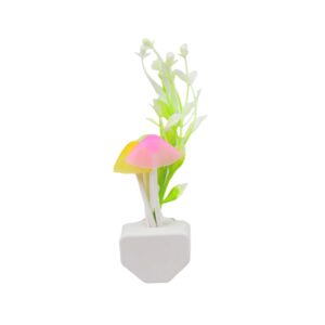 Fancy LED Mushroom Night Light – Color Changing Auto On/Off Sensor Lamp for Kids