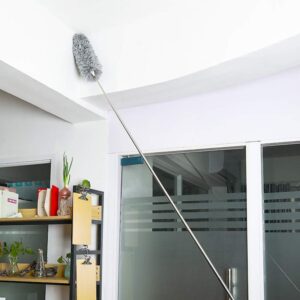 Microfiber Dusters for Cleaning 100 inches Extendable Handle Pole