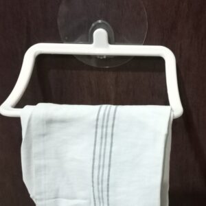 Multi-Purpose Self Adhesive Wall Mounted Hand Towel Holder/Hanger – Strong Sticker