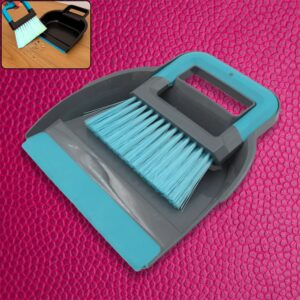 Plastic Cleaning Broom Brush and Dustpan Set Household Dust Pan, Supdi (1 Set)