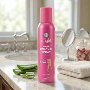 Cupid Angel Hair Removal Spray with Aloe Extract for Smooth & Easy Hair Removal (200 Ml)