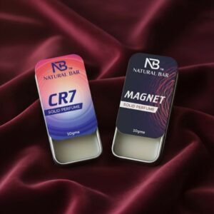 Cr7 And Magnet Solid Perfume Combo, Alcohol Free Cologne Strong & Lasting Fragrance, Gifting for Him & Her (10gms/2Pc)