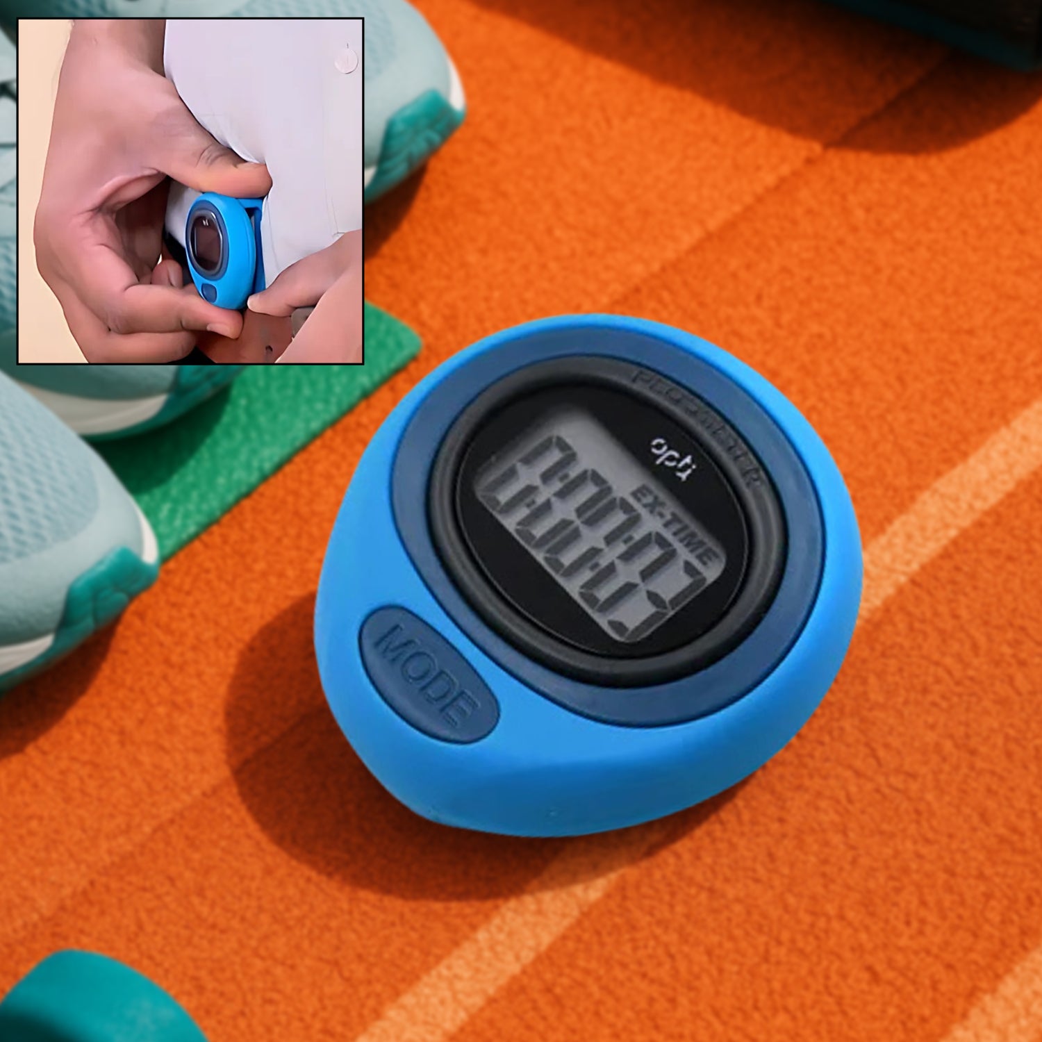 Digital Pedometers for Men and Women Running, to Track Calories