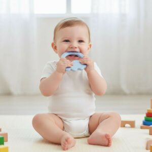Ring Rhino Shaped baby Teether