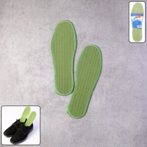 Premium Comfort Shoe Insoles for Daily Foot Support Size 37 (1 Pair / Mix Design)