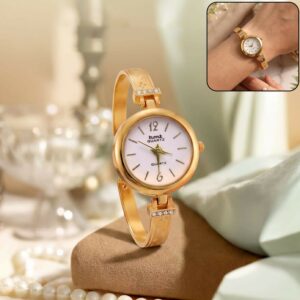 Elegant Gold Bracelet Watch