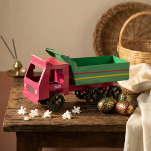 Kids Mini Truck Toy Vehicle with Open Storage Back for Play and Decoration