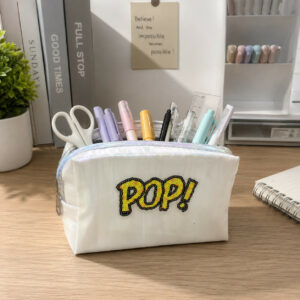 Multipurpose Zipper Pouch Organizer Bag for Makeup & Stationery (Design may vary 1 PC)