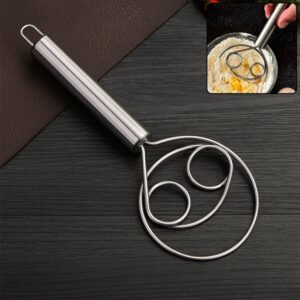 Stainless Steel Danish Dough Whisk - (1 Pc / Big)