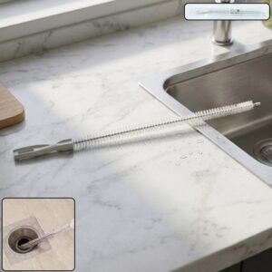 Flexible Long Reach Drain Cleaning Brush (1 Pc, 45 to 45.5 Cm)