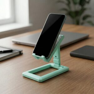 Plastic Foldable Mobile Phone Stand (1 Pc)
