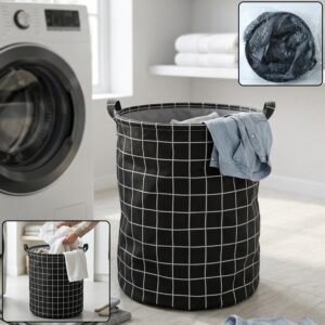 Multipurpose Foldable Laundry Storage Basket (1 Pc, 44x35 Cm)