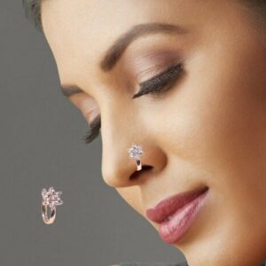 Non-Piercing Nose Ring Combo: Traditional & Modern Styles Combo Pack of 2