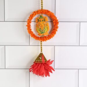 Decorative Hanging with Lord Ganesha Design - (1 Pc)