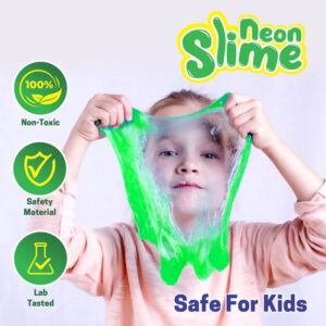 Aditi Stress-Relief Non-Toxic Squishy Multicolor Slime Toy for Kids, Above 5+ 150 ml