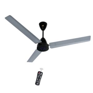 Zadap STROM 1200mm High Speed BLDC Ceiling Fan with Remote(Gray)