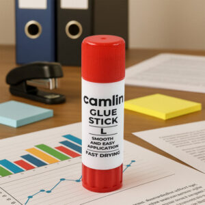 Camlin Glue Stick – Large Size Smooth and Easy Application Fast Drying Adhesive (15 Gm)