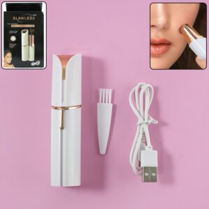 Rechargeable Facial Hair Remover Set for Women – 1 Set