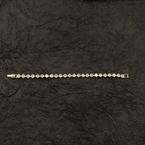Designer Gold Plated AD Bracelet for women