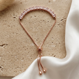 Fashion Rose Gold AD Bracelet for women