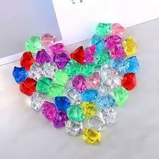 Multicolor Acrylic Ice Crystal Gem Stones for Vase & Decoration