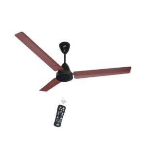Zadap STROM 900mm High Speed BLDC Ceiling Fan with Remote(Matt Brown)