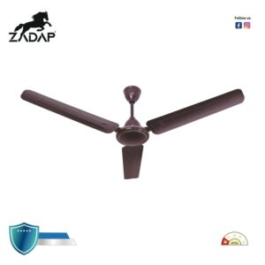 Zadap 1200mm 52W High Speed Ceiling Fan(Royal Brown)