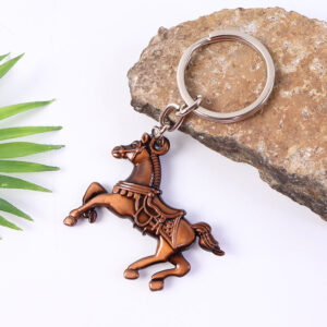Horse Shape Stylish Keychain (metal keychain)