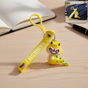 Cute Cartoon Dinosaur Keychain (1 Pc)