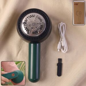 Rechargeable Electric Lint Remover with Cleaning Brush (1 Pc)