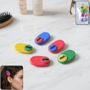 Decorative Hair Clip Set (4 Pc)
