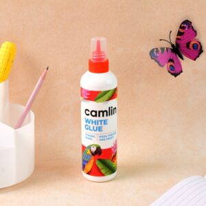 Camlin White Glue Strong Bond Adhesive for Art and Craft (200g)