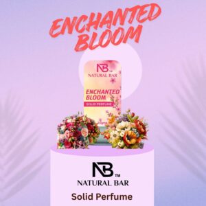 Enchanted Bloom Solid Perfume, Alcohol Free Long Lasting Fragrance for Male and Female (10gms)
