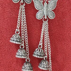 Silver Butterfly Earrings