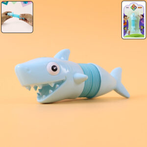 Pop Tube Shark Toy for Kids – Flexible Stretchable Sensory Animal Figure