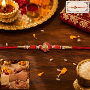 Mini Lord Ganesha Designer Rakhi